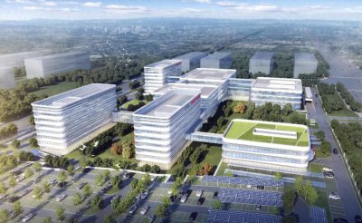 ​山西省第二人民医院新院区紧锣密鼓施工中