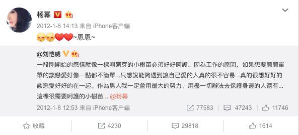 杨幂刘恺威久未同框屡被传婚变（刘恺威因戏结缘）(4)