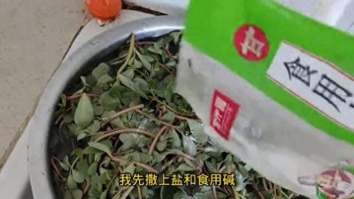 ​好吃的，马齿苋饼天天吃也吃不够！