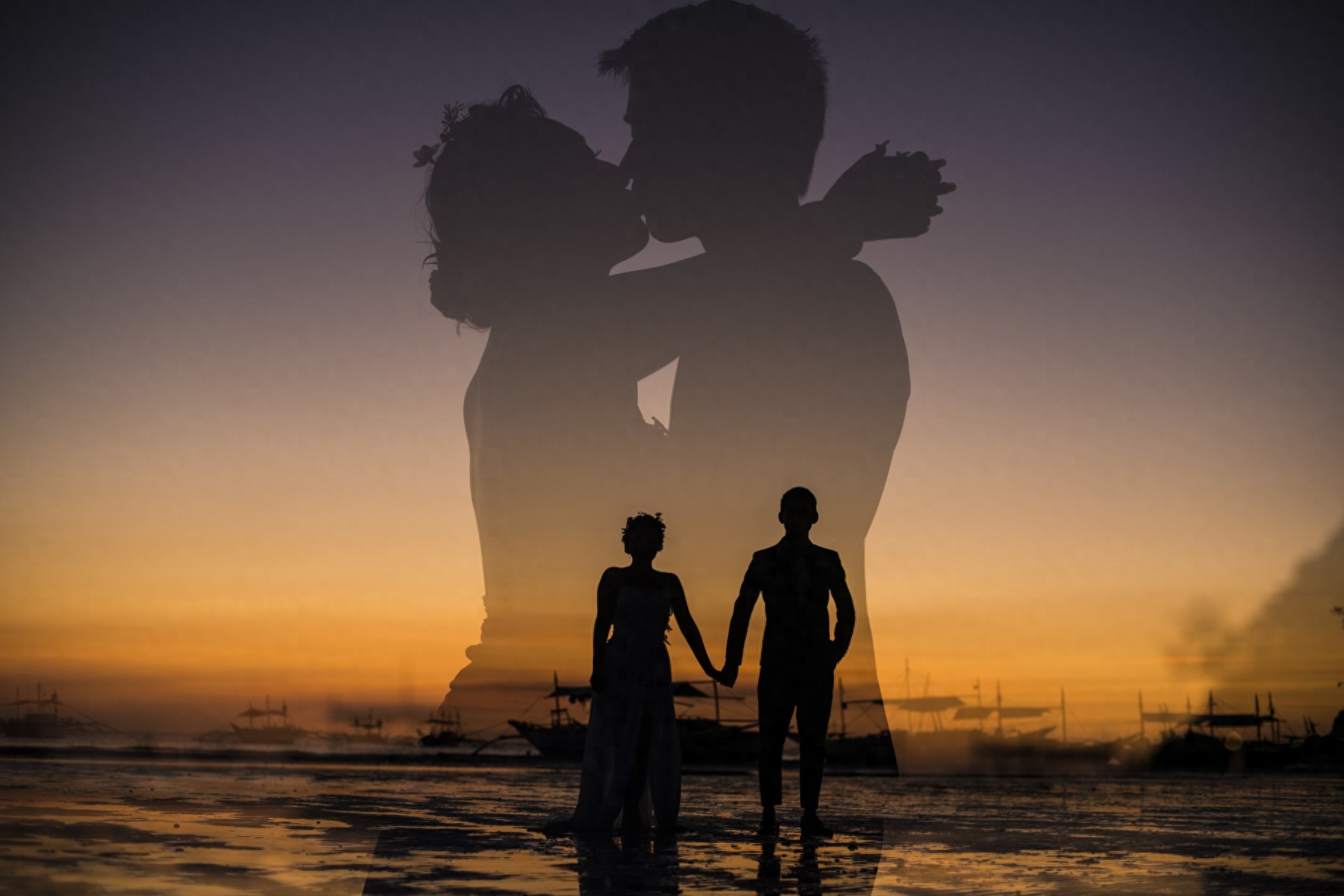 「超赞情侣照」太美了！一定要拍一组这样的“情侣照”