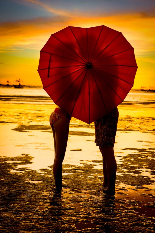 「超赞情侣照」太美了！一定要拍一组这样的“情侣照”