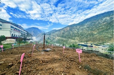 ​金沙江旭龙水电站打响生态修复攻坚战